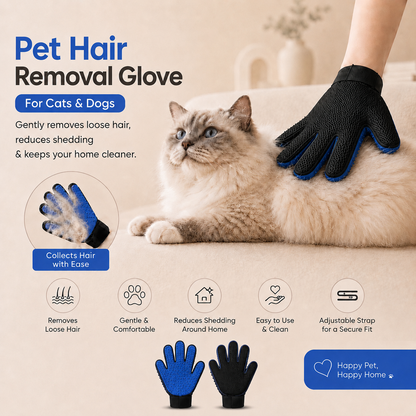 ValenTies™ FurGlove – Pet Grooming Glove